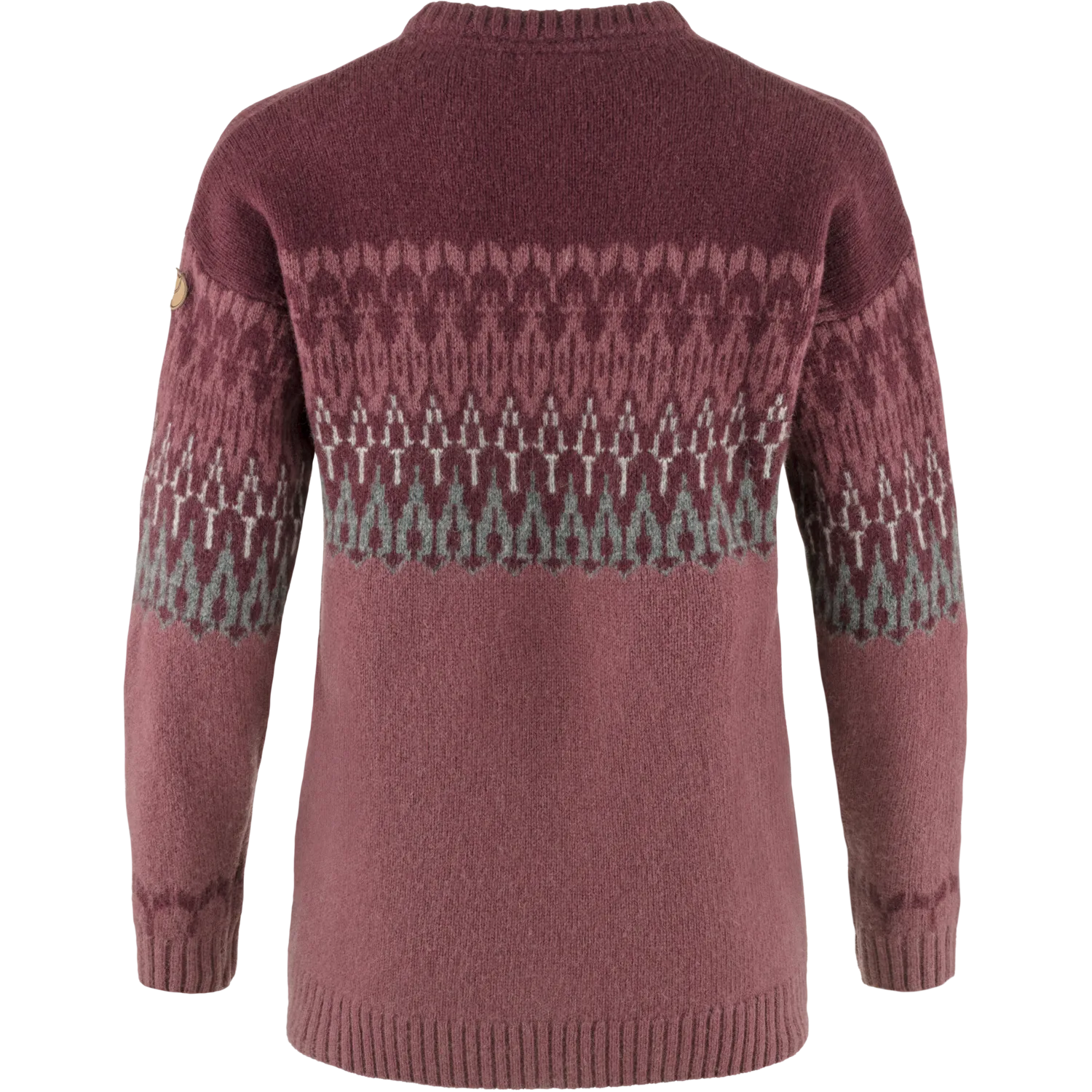 Fjällräven Övik Path Knit W Mesa Purple-Dark Garnet