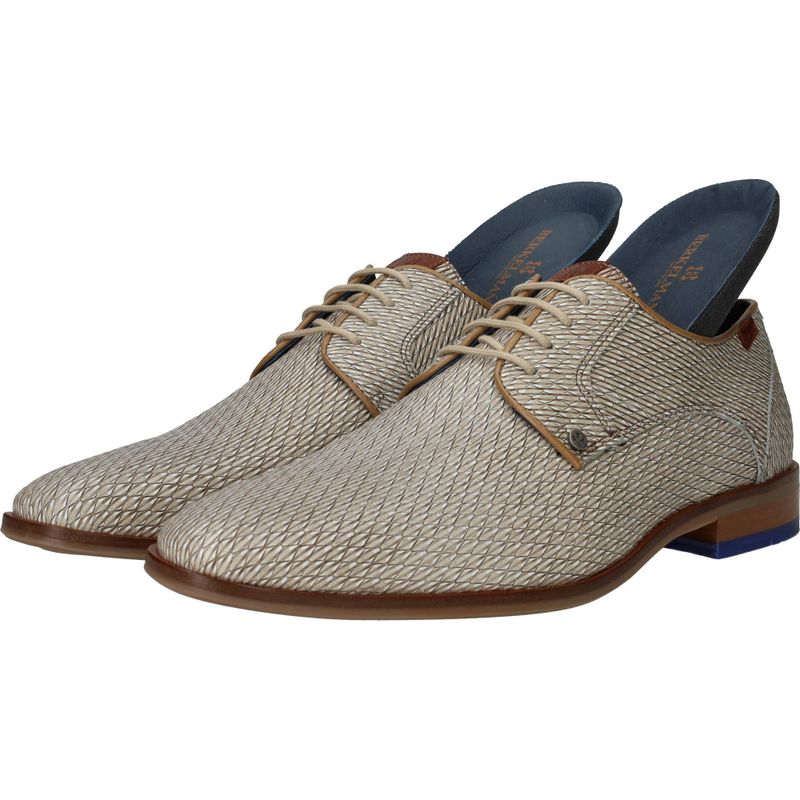 Berkelmans Oulton Veterschoenen Beige Heren