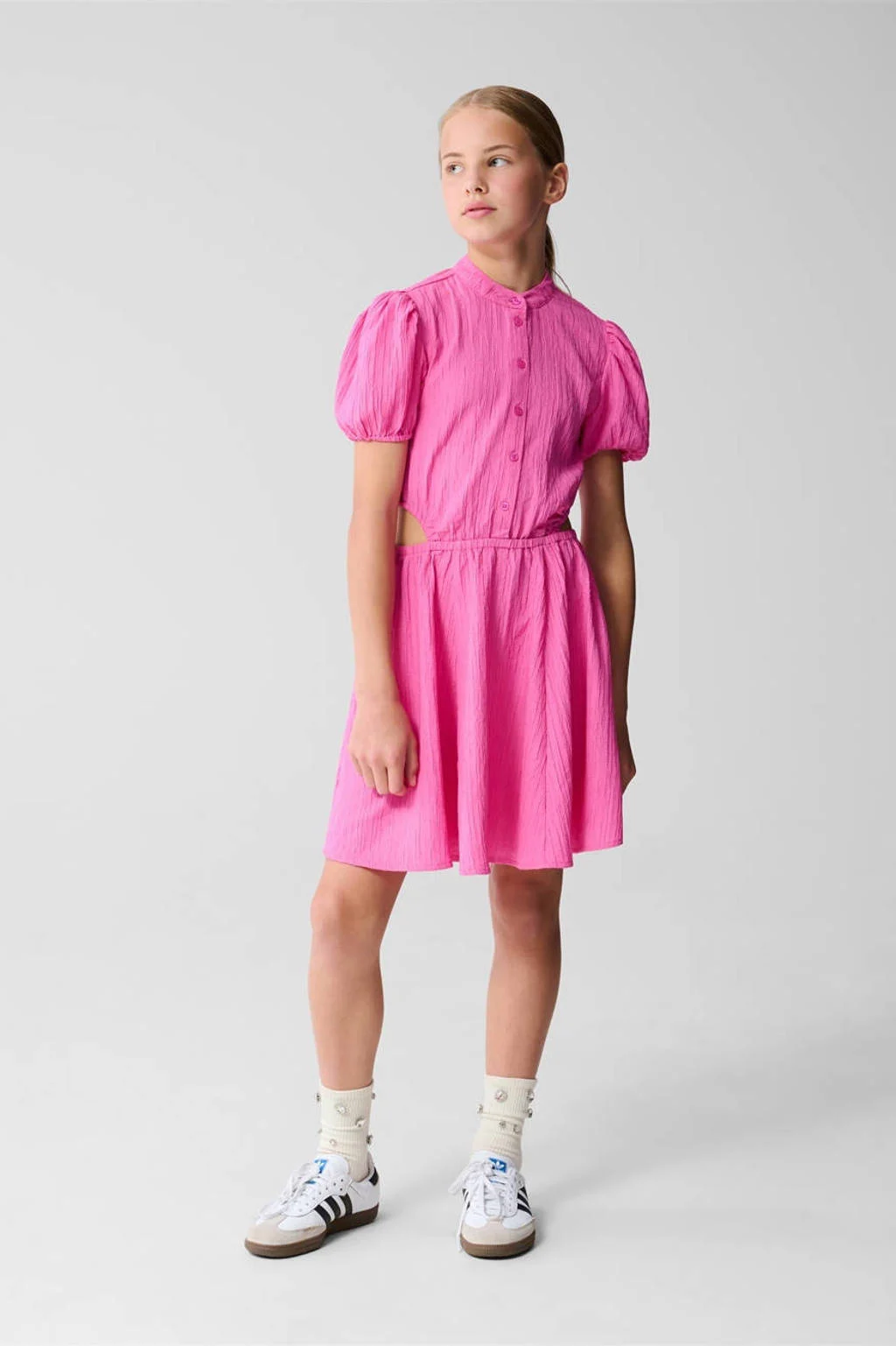 Shoeby korte jurk roze