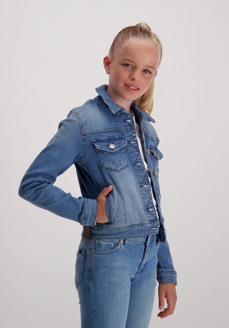 CARS JEANS blauwe cars jeans spijkerjas jorinda