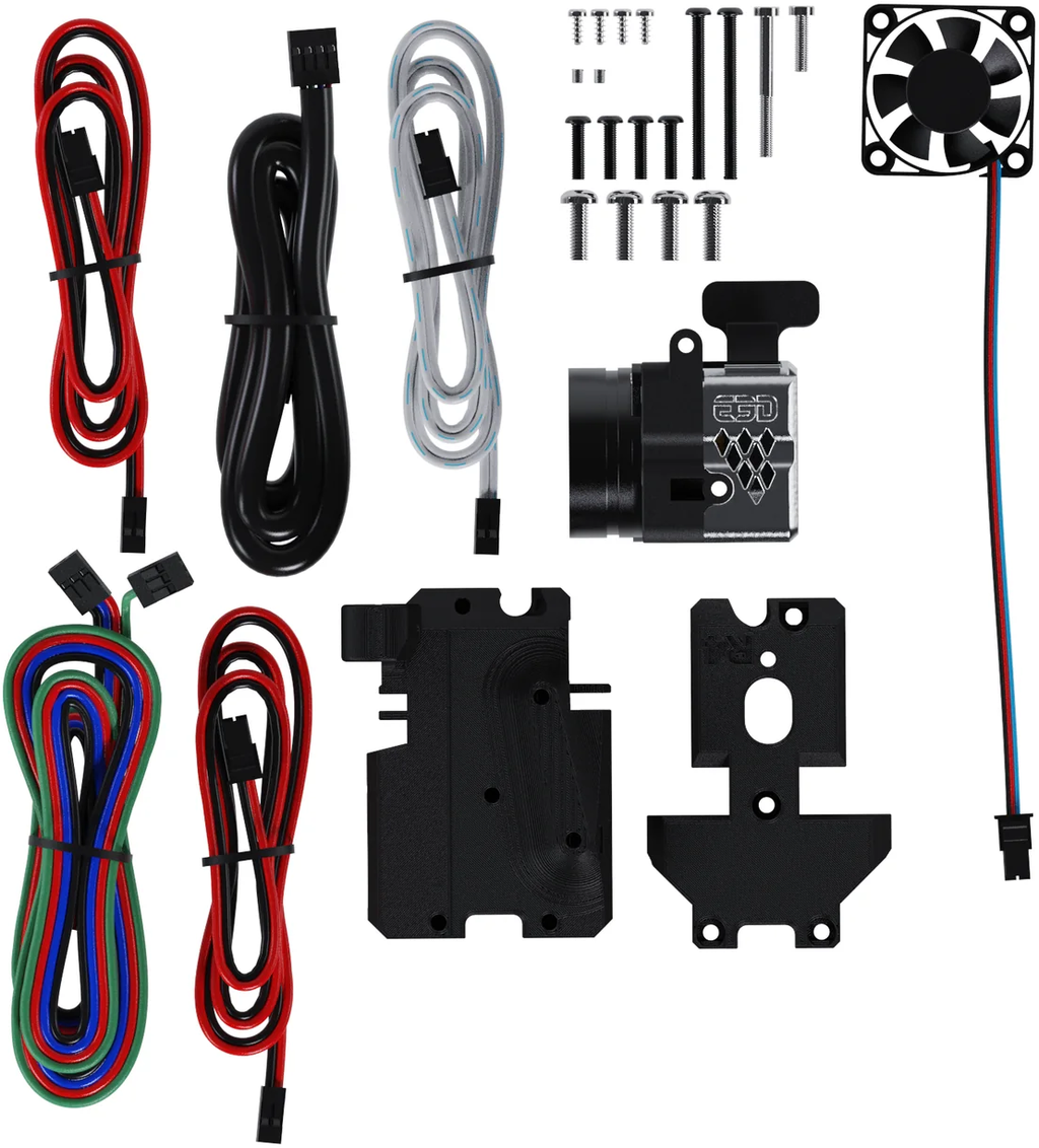 E3D  Revo Roto Extruder Prusa MK3 Edition    Federleichter & leistungsstarker All-in-One-Extruder für Prusa 3D Drucker
