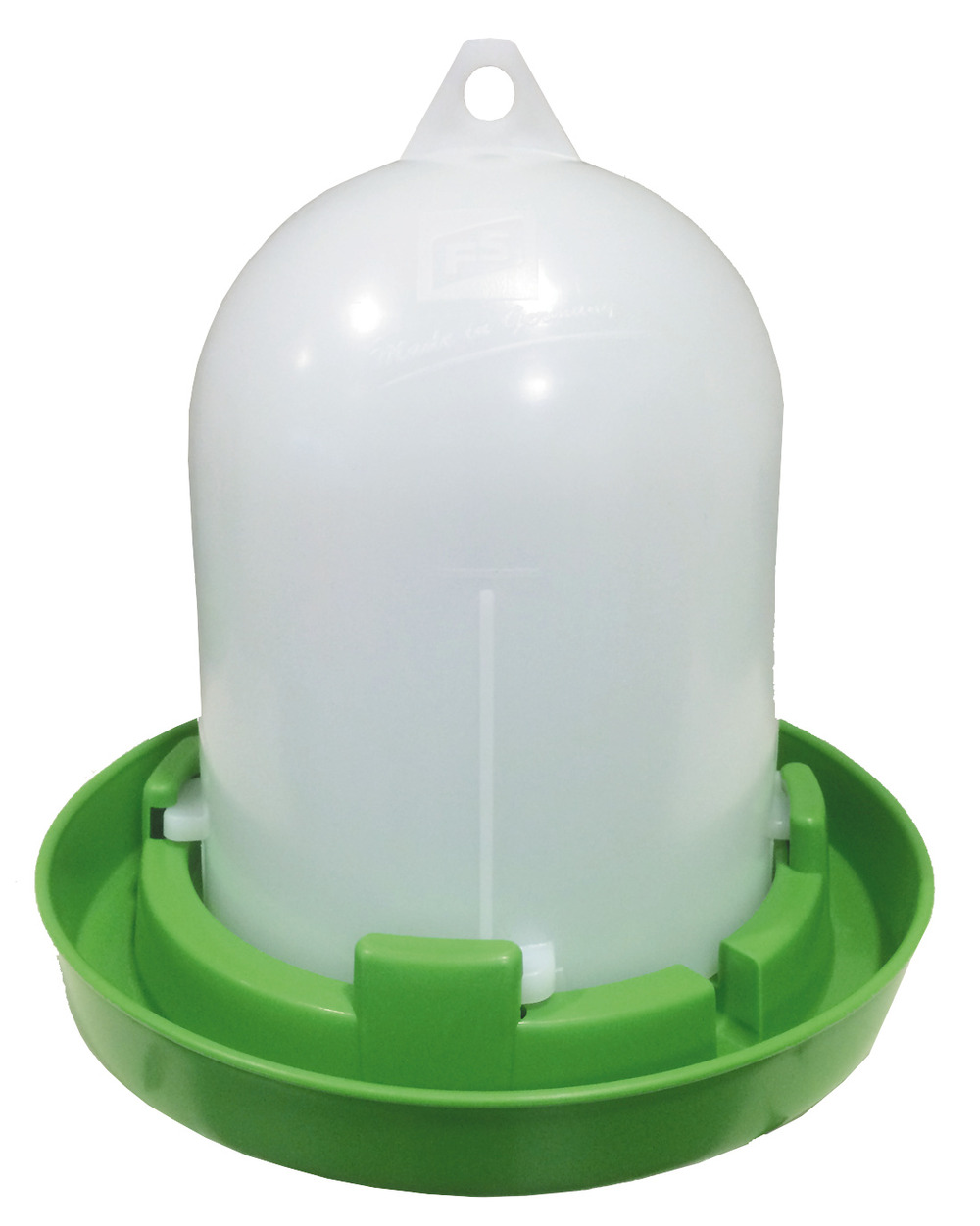Abreuvoir plastique ligne verte 1.5 l