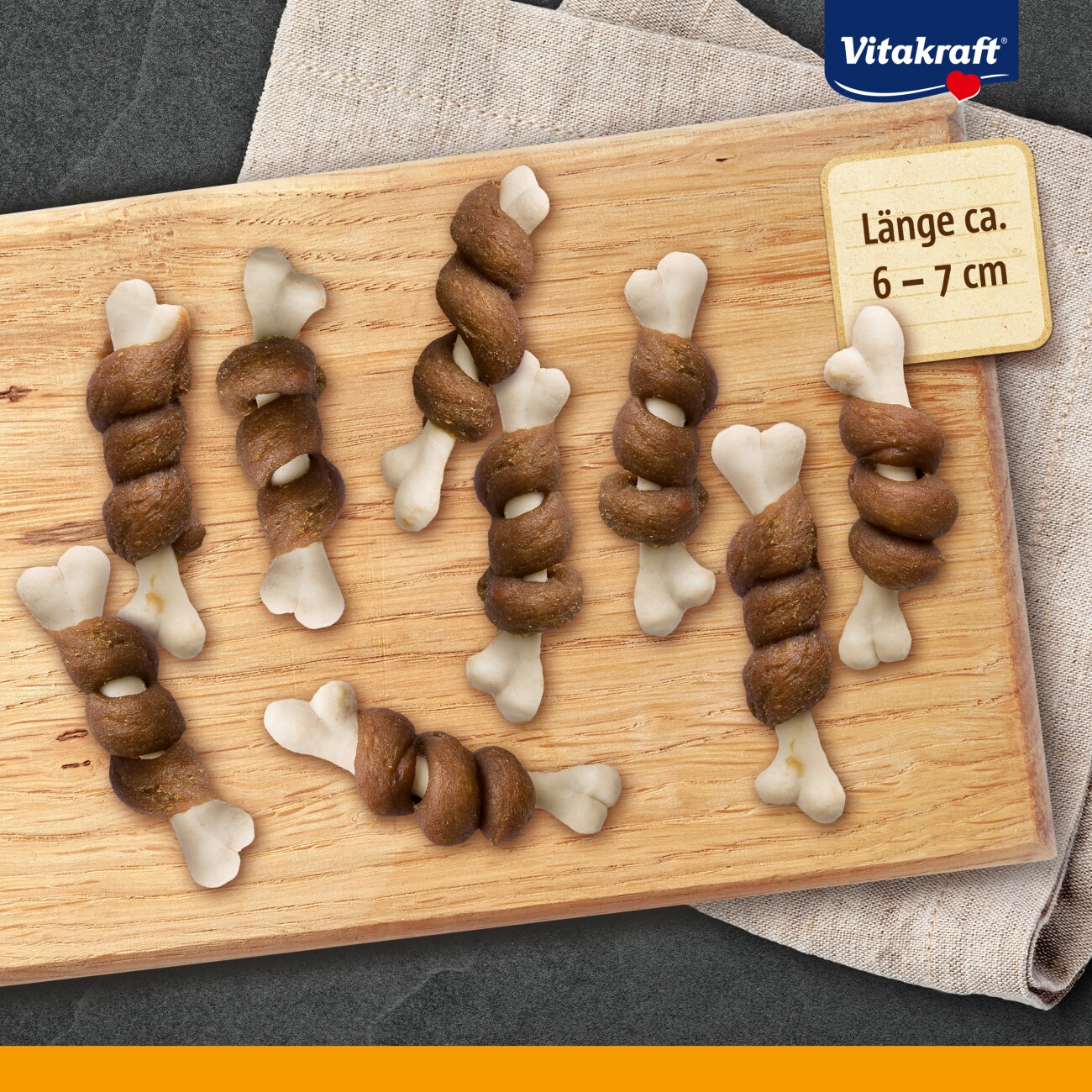 Vitakraft Bonas Calciumknochen mit Lammfleisch 8x80 g