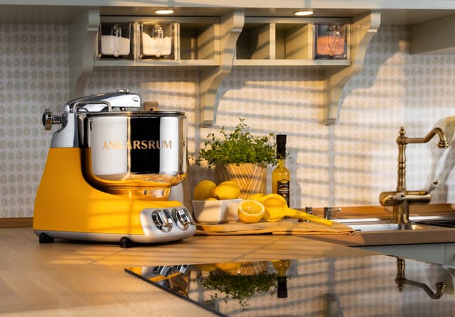 Ankarsrum SunBeam Yellow køkkenmaskine AKM6230SB