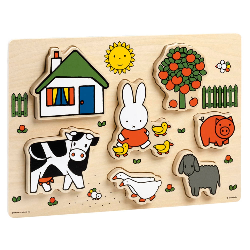 Nijntje houten puzzel multi