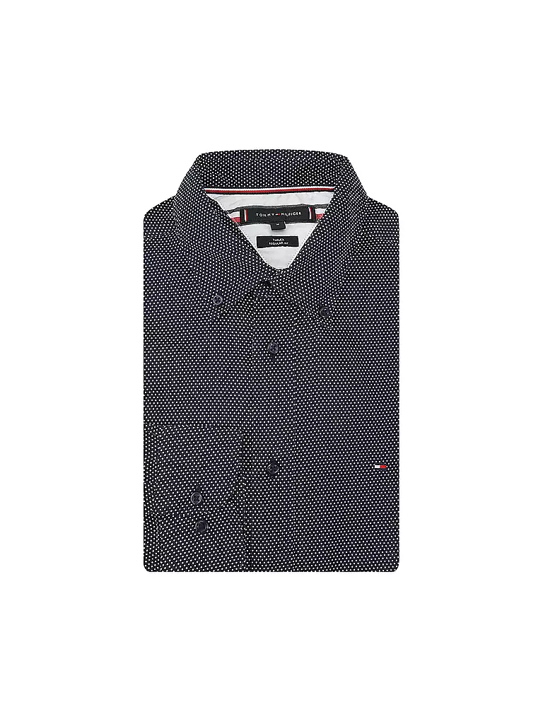 TOMMY HILFIGER Hemd Regular Fit blau