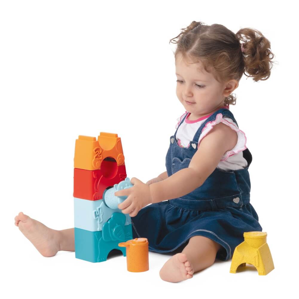 2in1 Stapelbarer Turm Der Tiere Eco