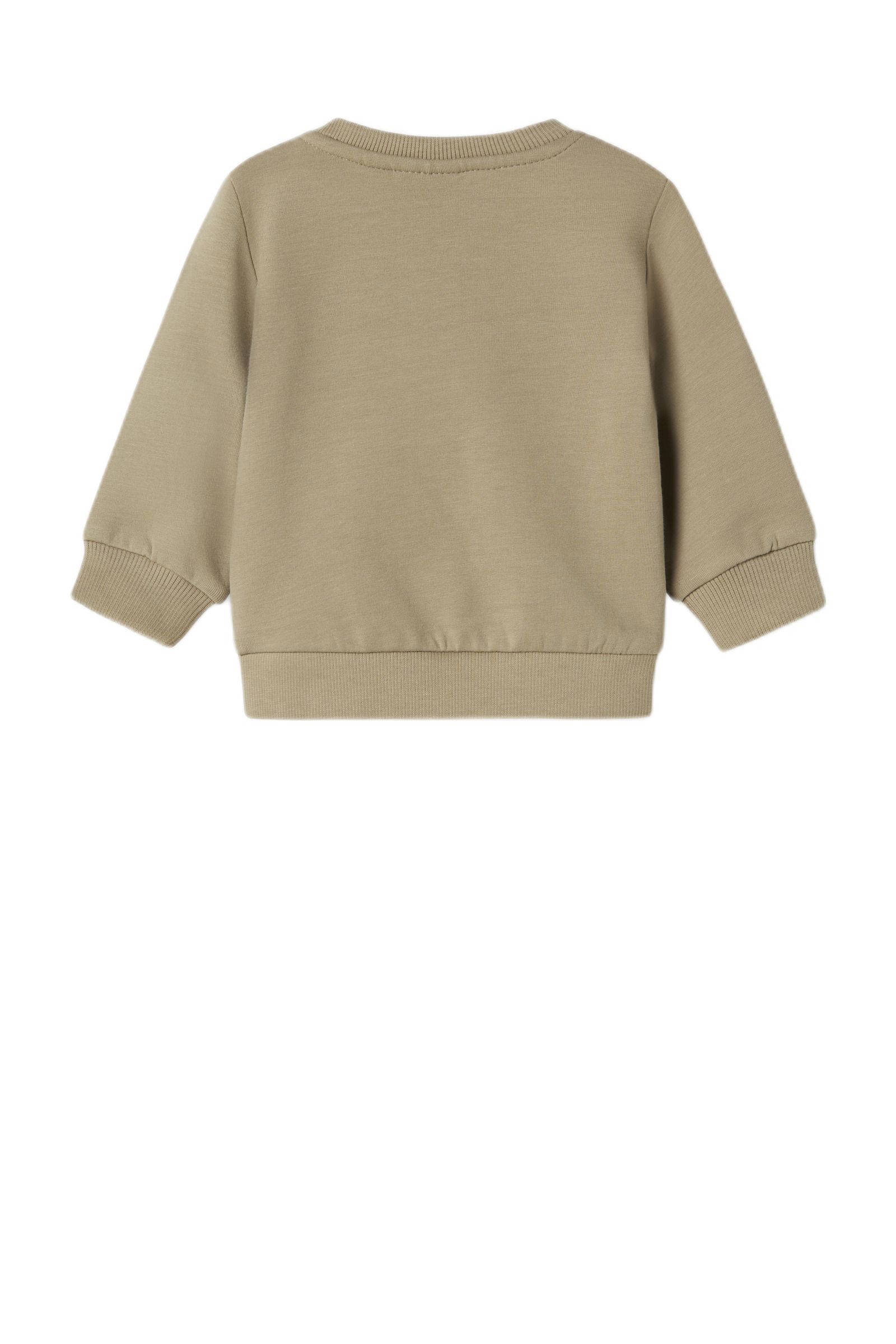 NAME IT sweater lichtbruin