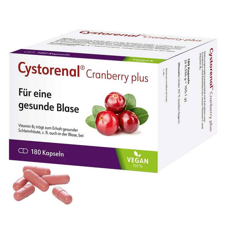 Cystorenal Cranberry plus Kapseln, 180 St