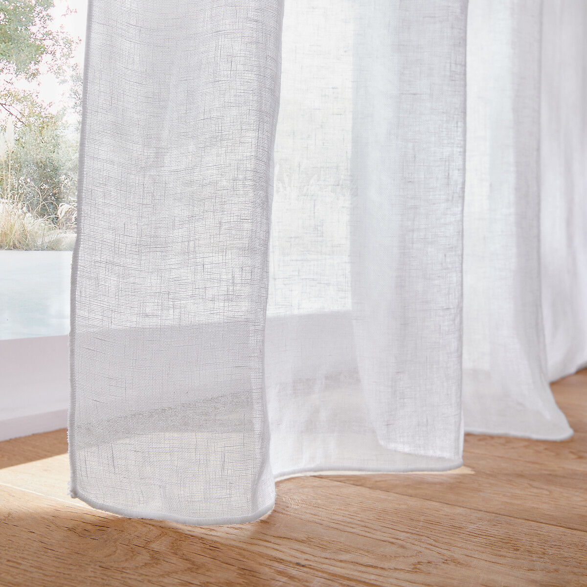 LA REDOUTE INTERIEURS<br>Cortina em linho Onega