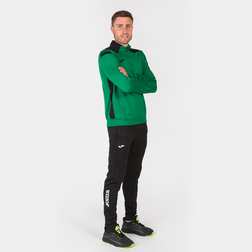 Campeonato Sudadera Joma Vi Verde Negro