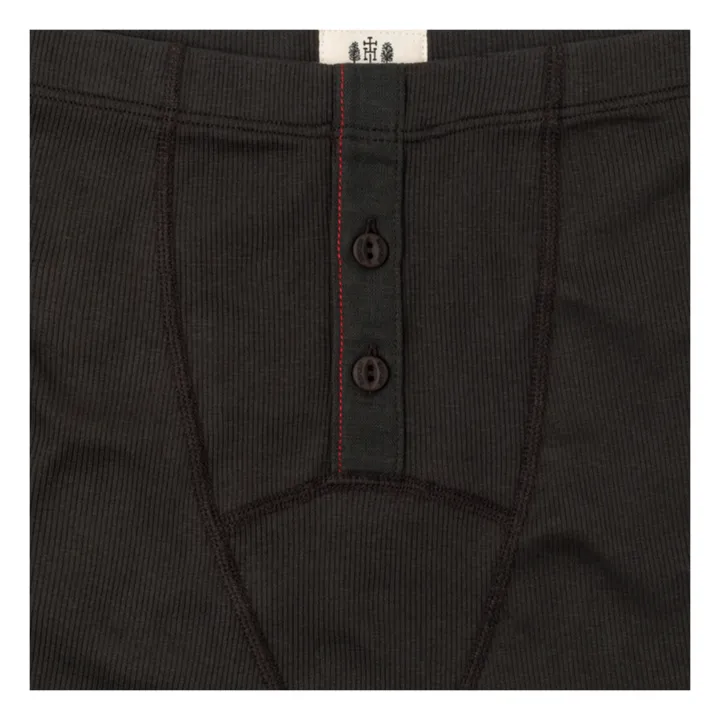 Hemen Biarritz Boxer Albar Coton Bio | Charbon