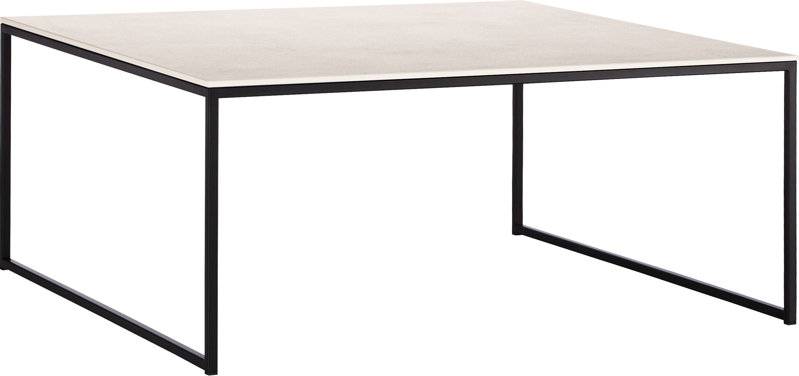 AVEA Salontisch - Lunar / schwarz / B: 90.0 cm x T: 90.0 cm x H: 39.8 cm