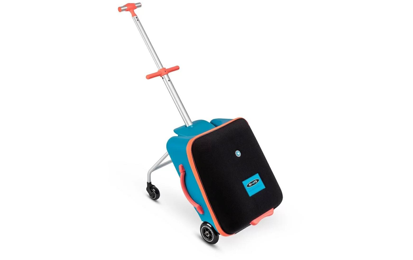 Kinder-Reisekoffer Micro Luggage Eazy Ocean Blue<br>Koffer, Trolley und Buggy in einem