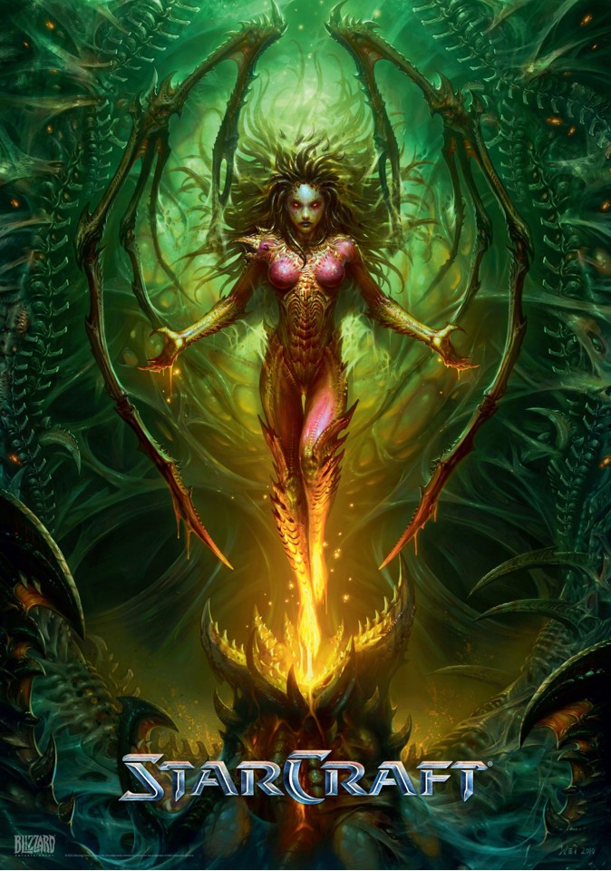 STARCRAFT KERRIGAN PUZZLES, PREMIUM - 1000