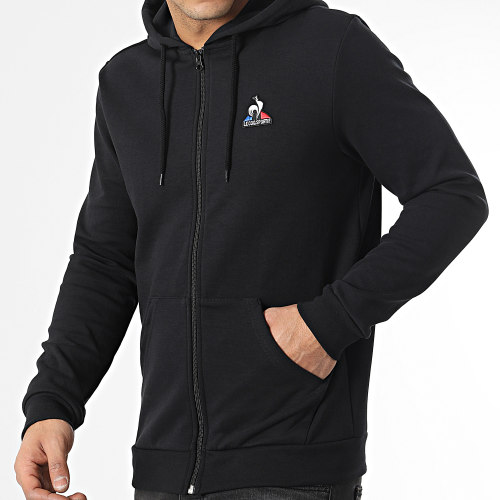 Sweat Zippé Capuche Essential N4 2310564 Noir