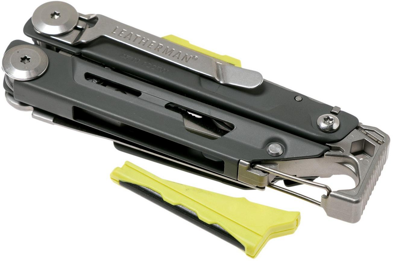 Leatherman Signal Granite Grey survival multitool 832737, nylon foedraal