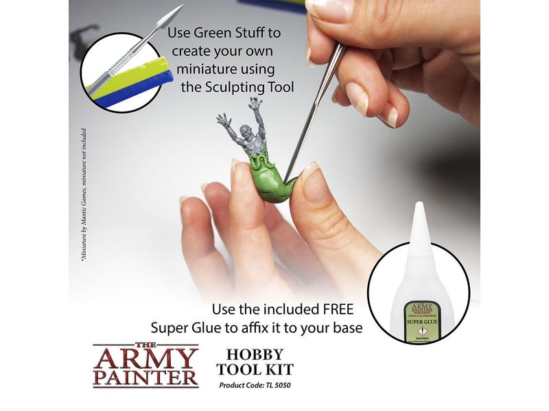 The Army Painter Werkzeug Hobby Tool Kit Starter-Set mit allen essentiellen Werkzeugen für den Modellbau