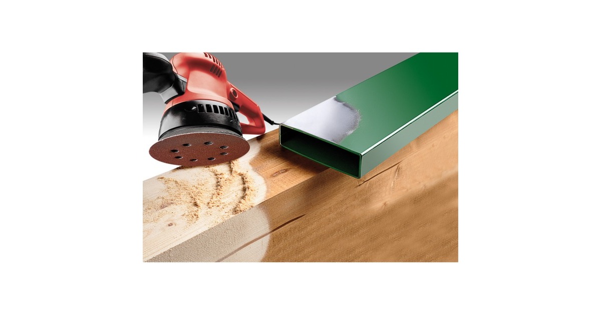 KWBQuick-Stick Schuurschijven, Hout en Metaal, Edelkorund, 125mm schuurpapier  (5-delig, K120)