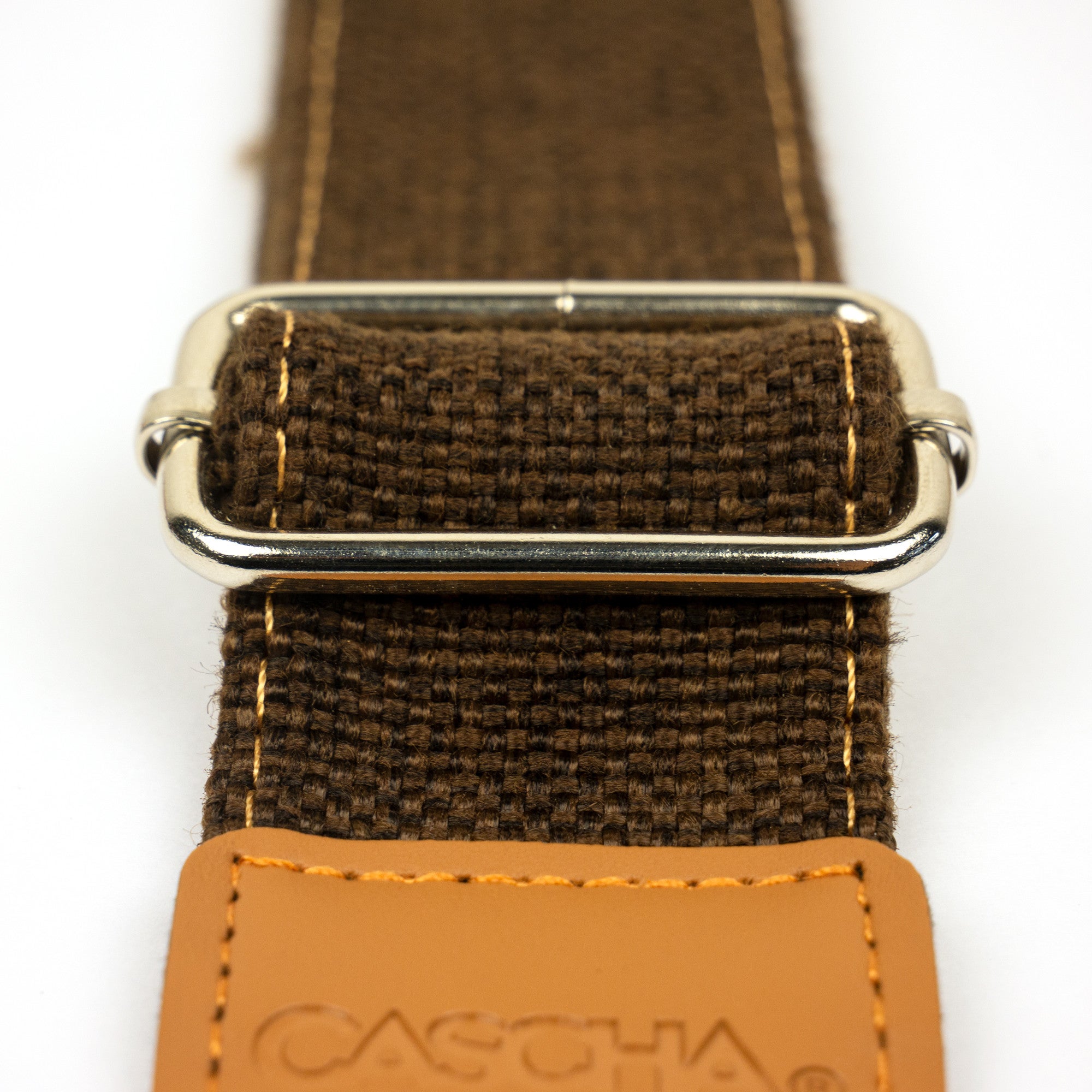 Cascha HH 2201 ukelele draagband katoen bruin
