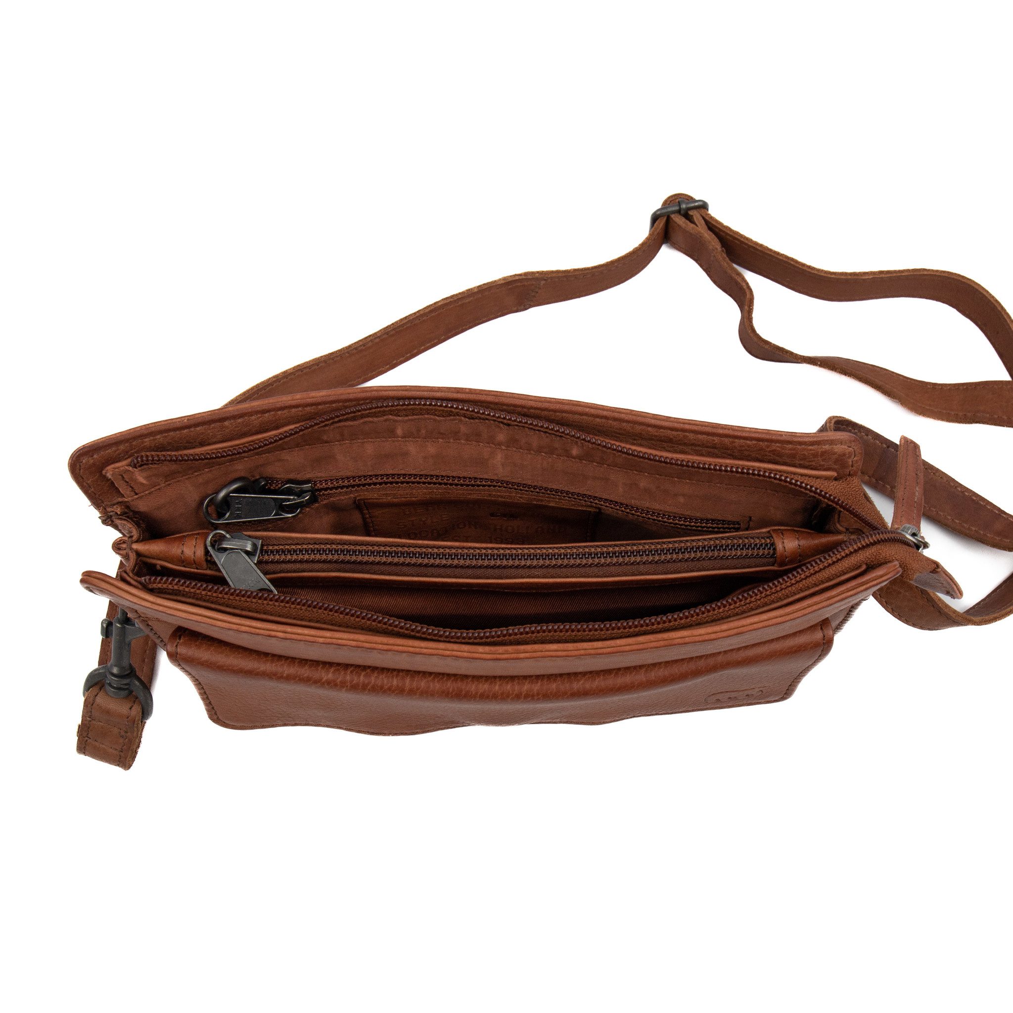 Bear Design Callisto Pelle Schoudertasje Cil Cognac CP2339