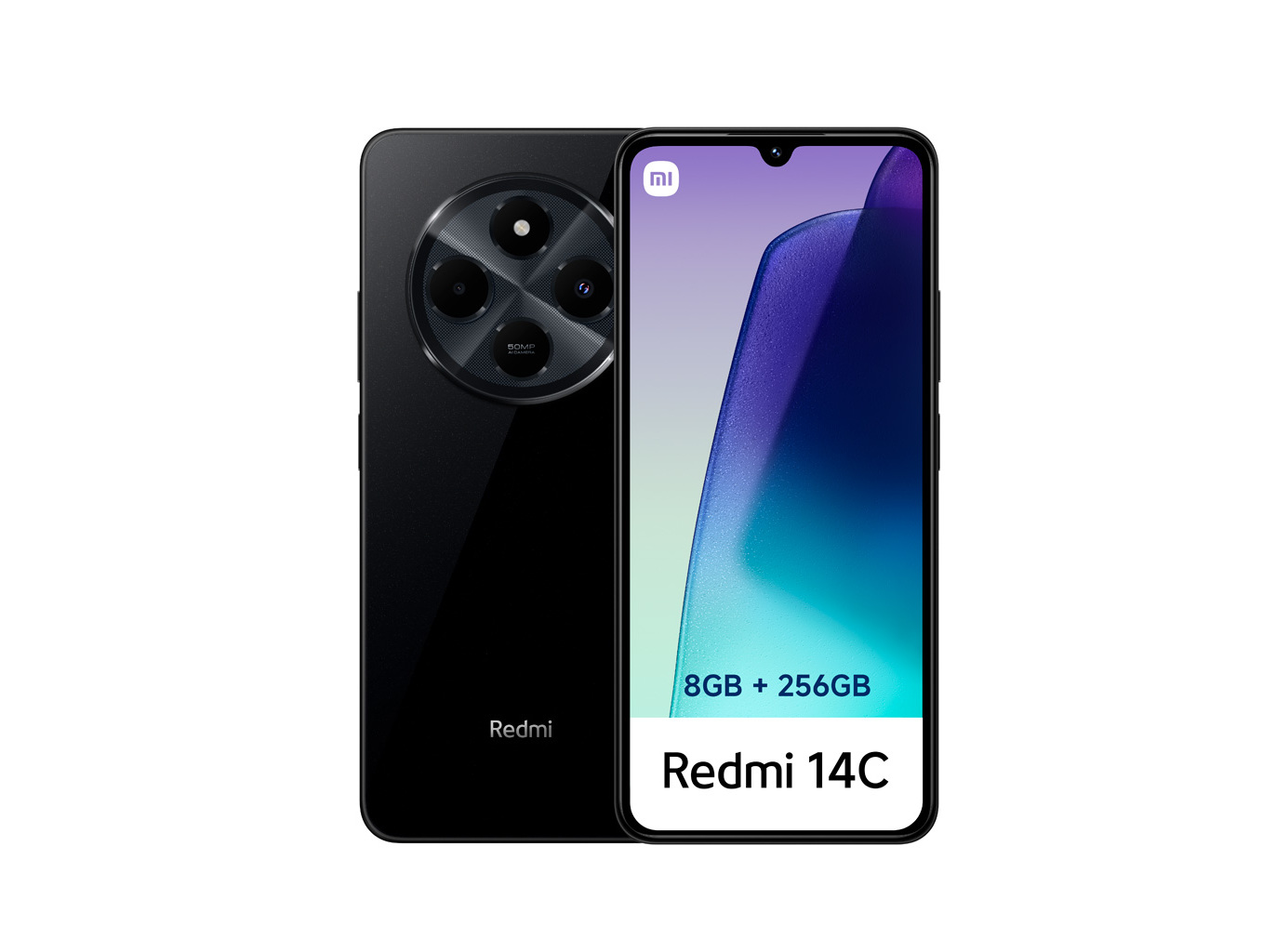 SMARTPHONE XIAOMI REDMI 14C PRETO 8/256GB