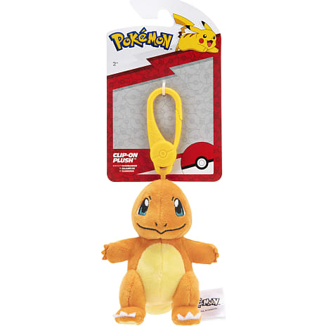 Pokémon bamse clips 9 cm – flere varianter - assorteret