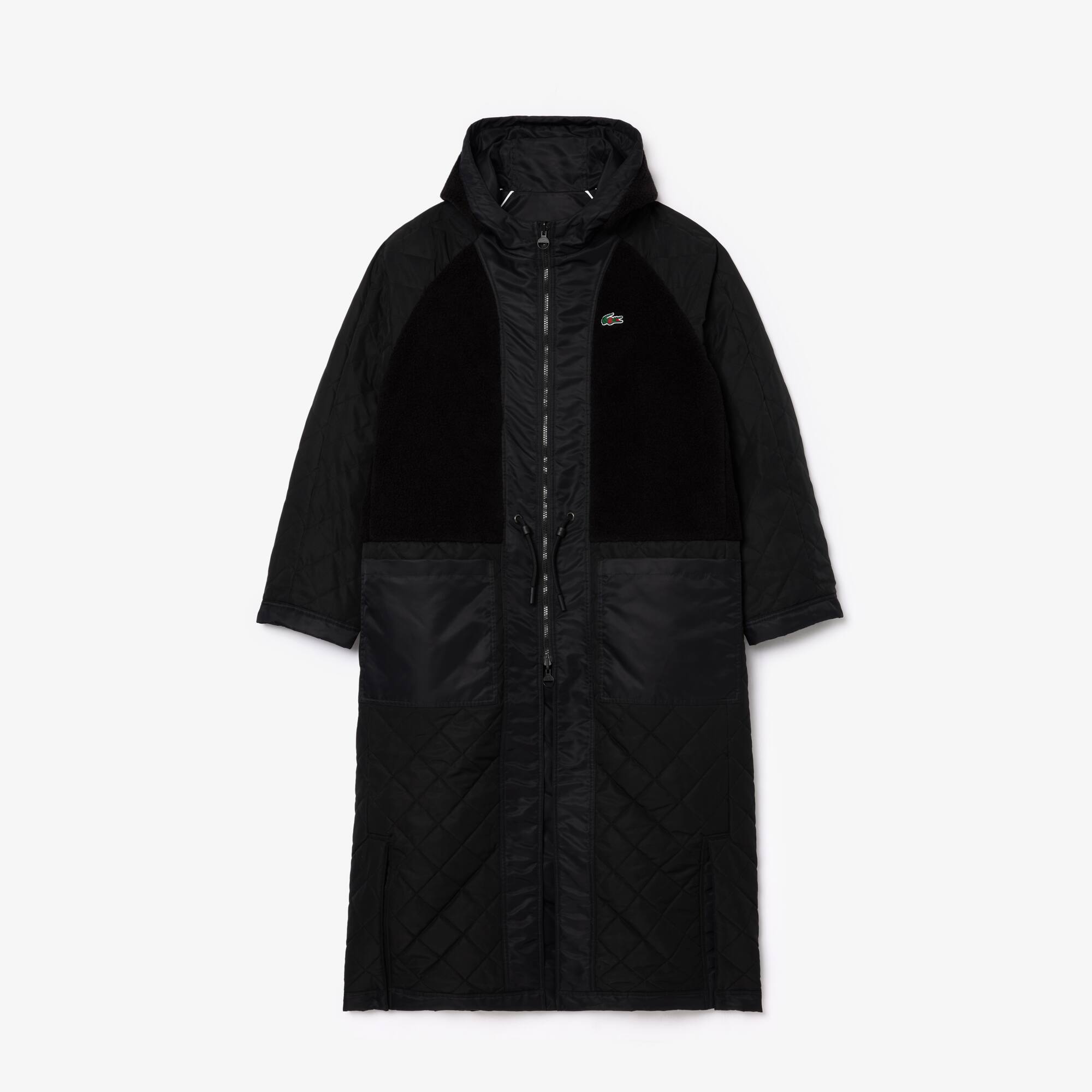 Parka réversible Lacoste x CLOT Noir