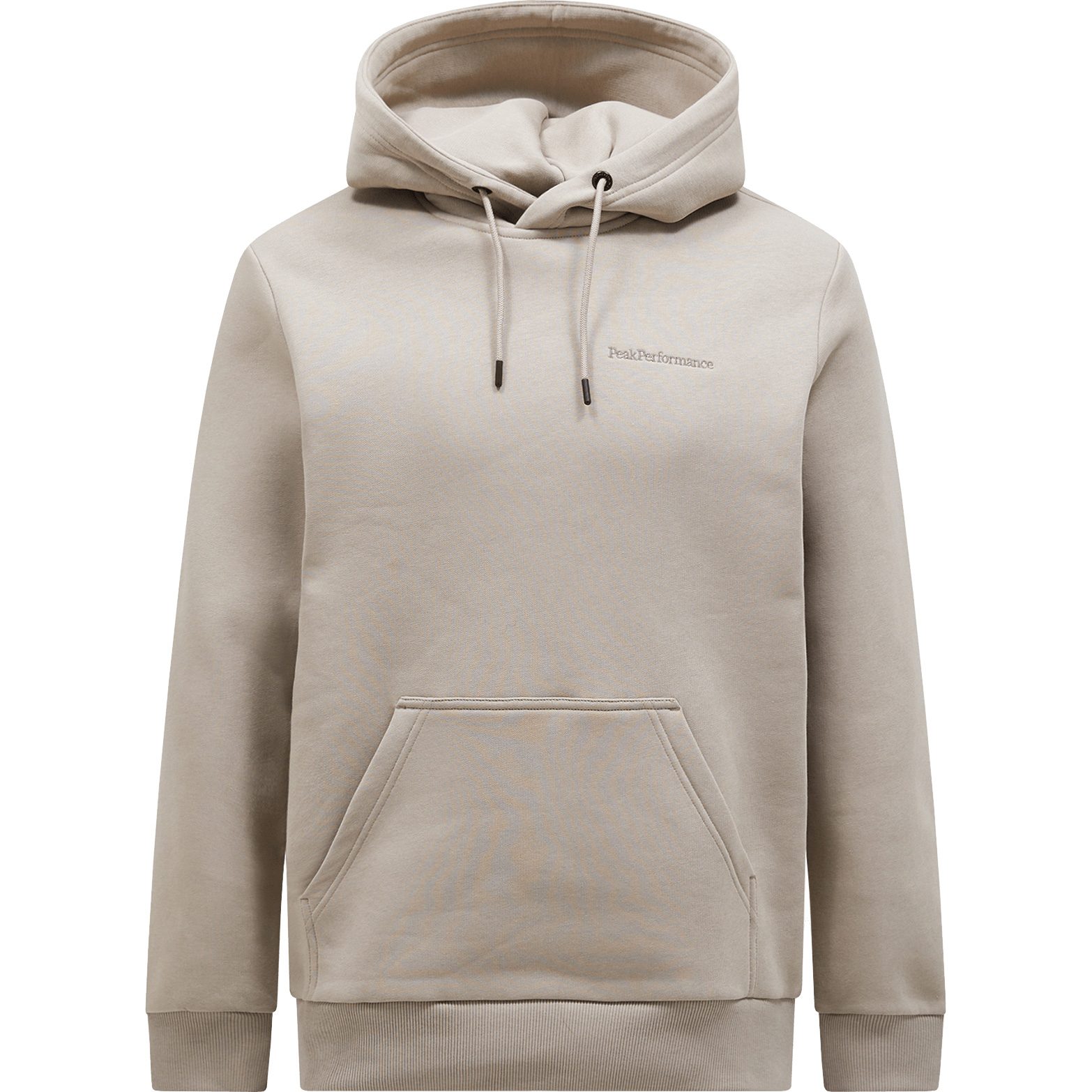 Peak Performance Original Small Logo Hood Kapuzenpullover Herren avid beige