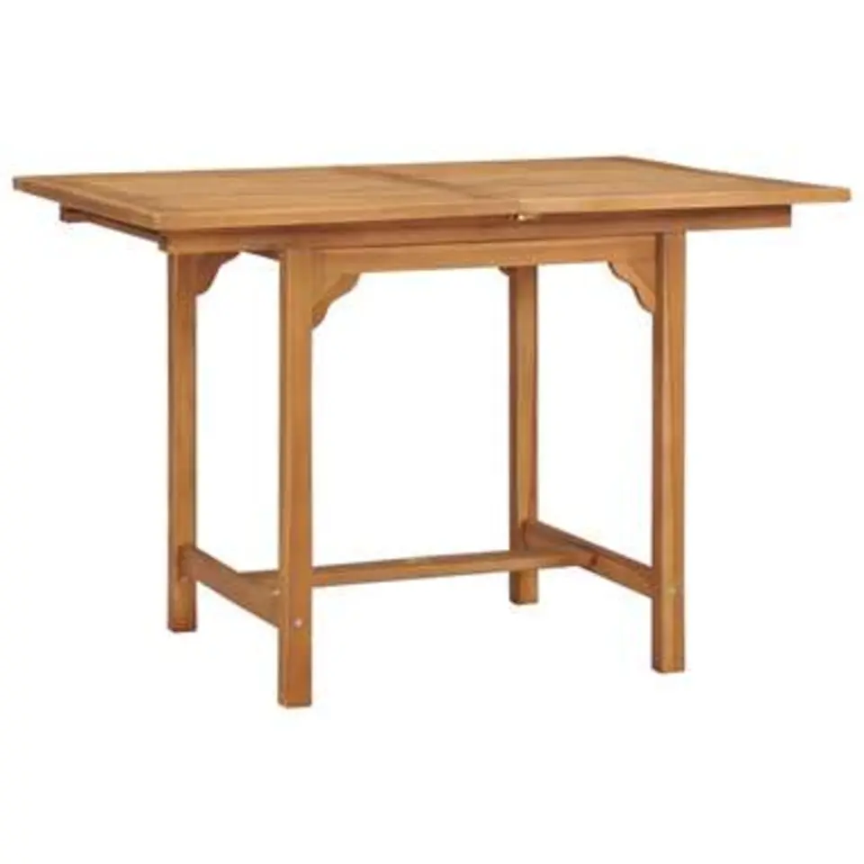 vidaXL - Tuintafel - Bruin - Hout