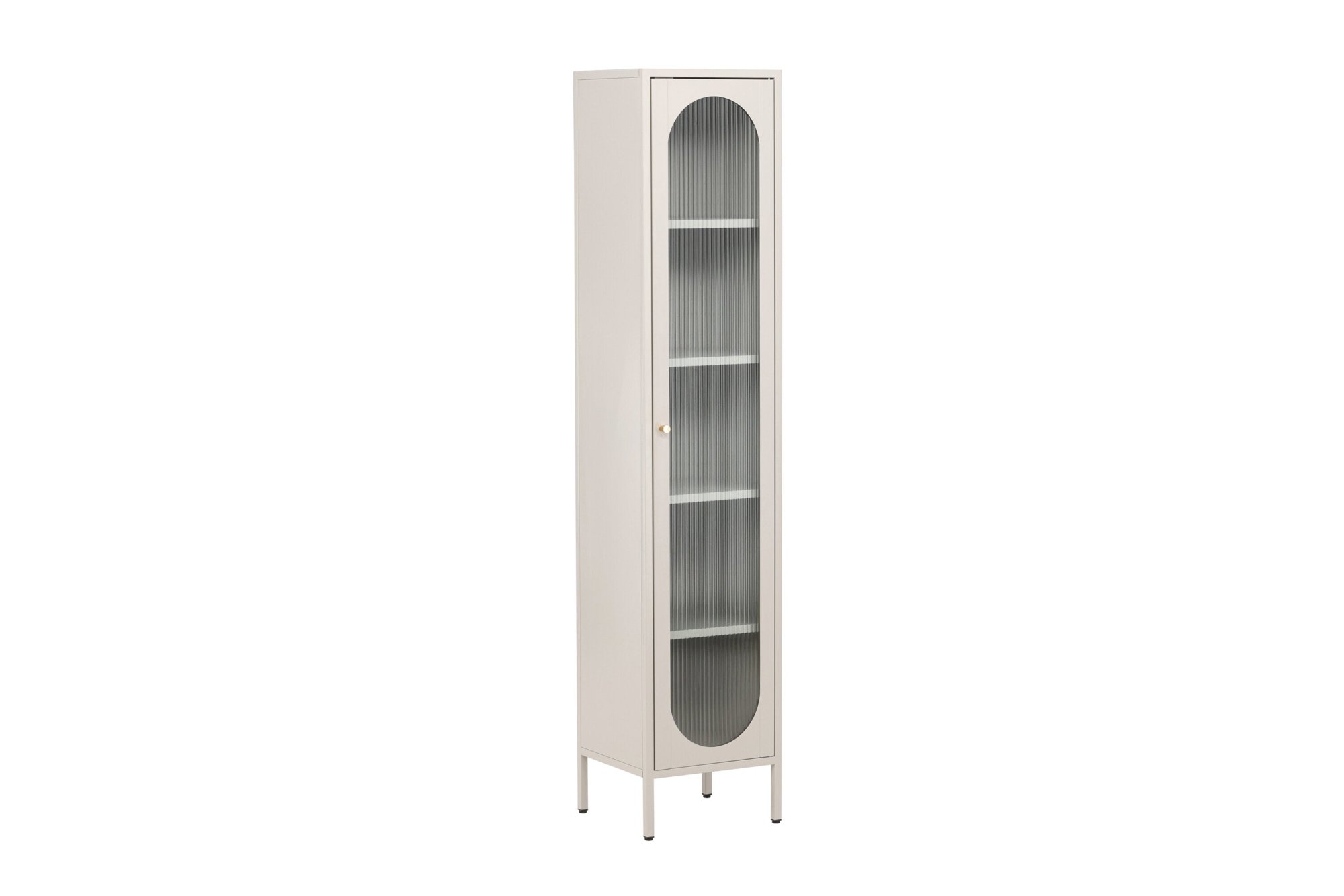 Makani Vitrinekast 180x37cm - Greige