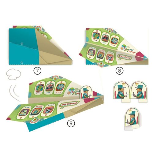 Djeco origami vliegtuigen DJ08760
