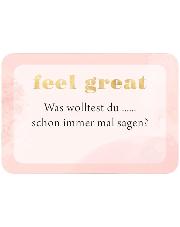 Komplimente-Karten OMM FOR YOU - DAS FEEL GOOD SPIEL