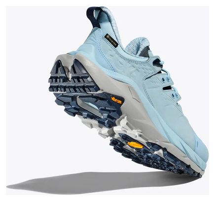 Chaussures de Randonnée Femme Hoka Kaha 2 Low GTX Bleu Gris