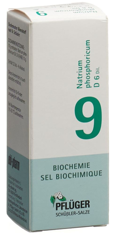 PFLUEGER Nr9 Natr phos Tropfen 6 D 30 ml