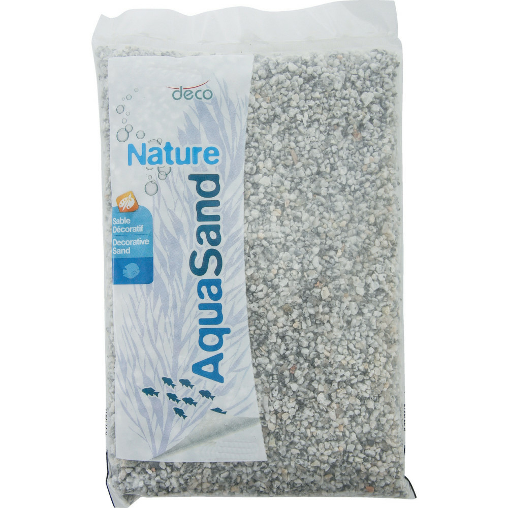 Sol décoratif 2-5 mm, naturel granit hawai 1 kg pour aquarium