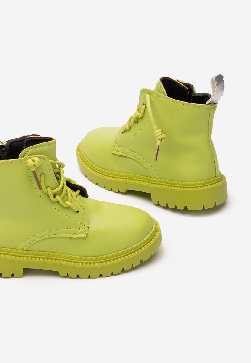 Bottines enfants vert Wonderland