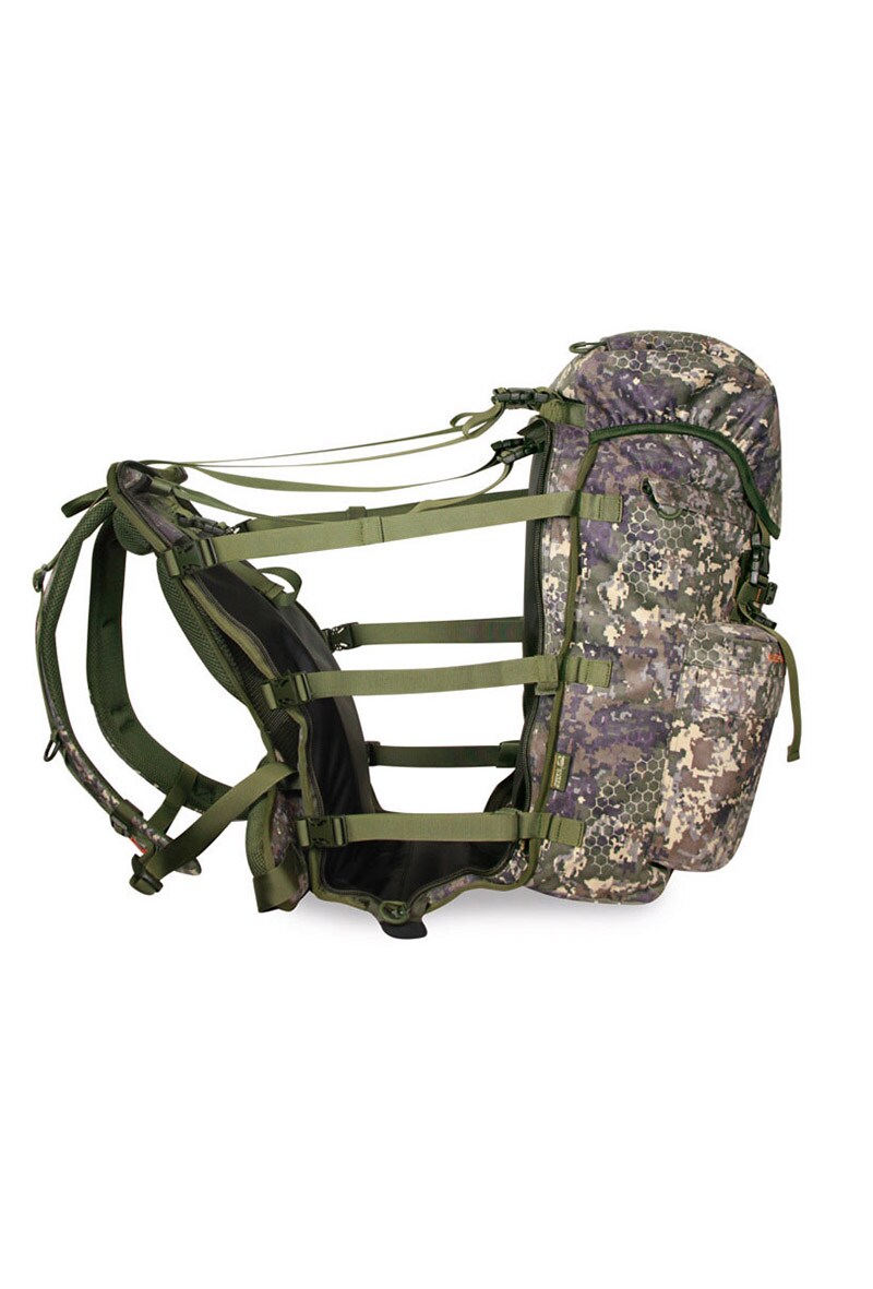 Marsupio Suede Camo jaktsekk 65L<br>Jaktsekk med helt rått bæresystem!