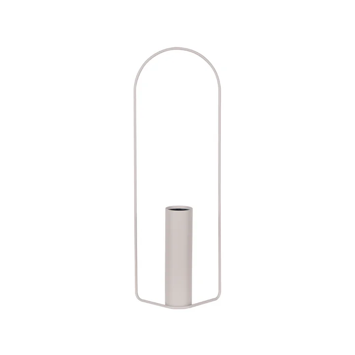 Fermob - Itac Vase, H 76 cm, lehmgrau