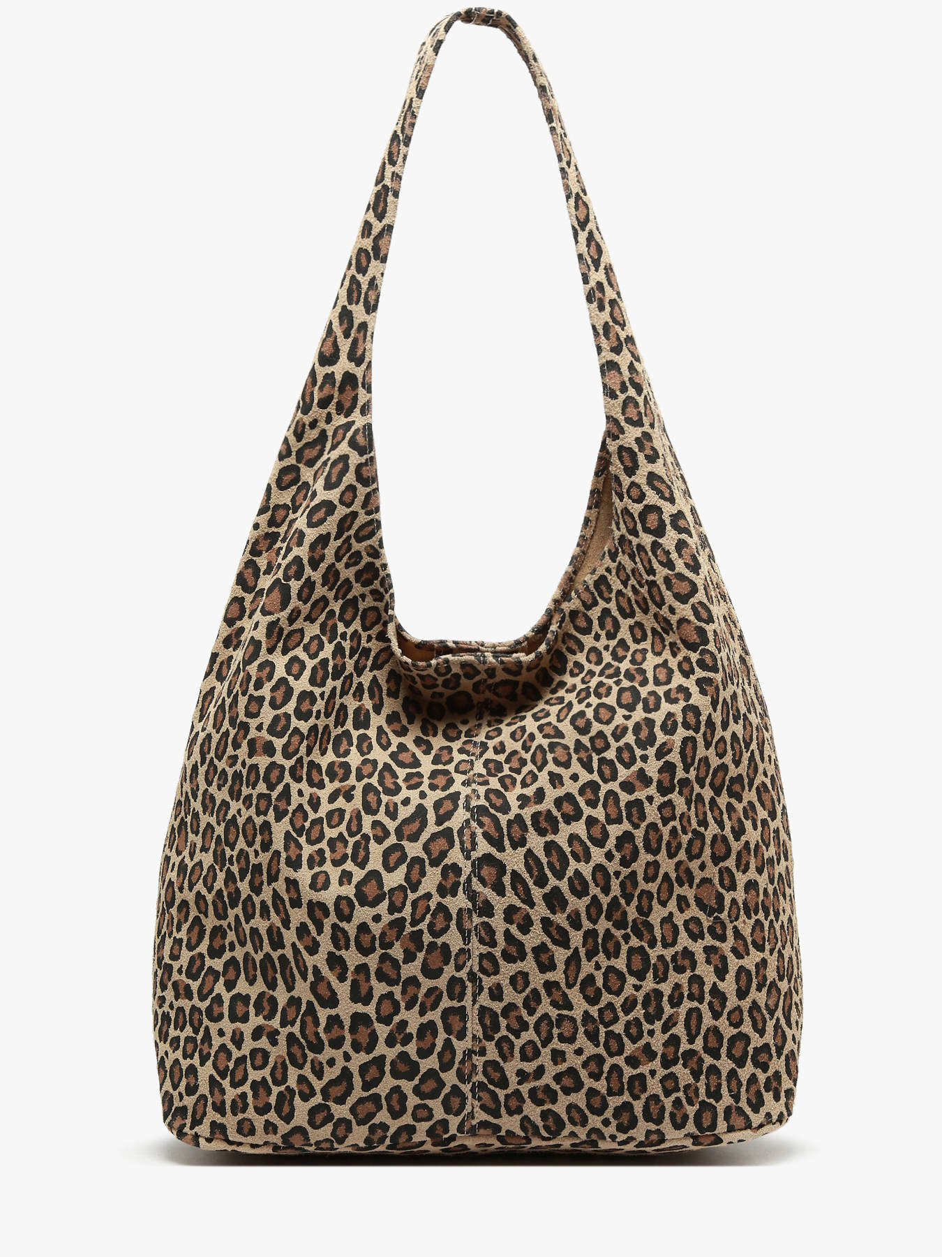 sac port paule Velvet leopardo cuir MILANO