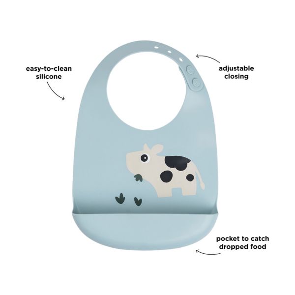 Done By Deer Dotti Slab - Silicone - Blue