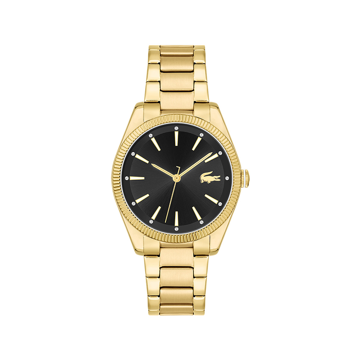 Montre LACOSTE Capucine femme bracelet acier doré jaune