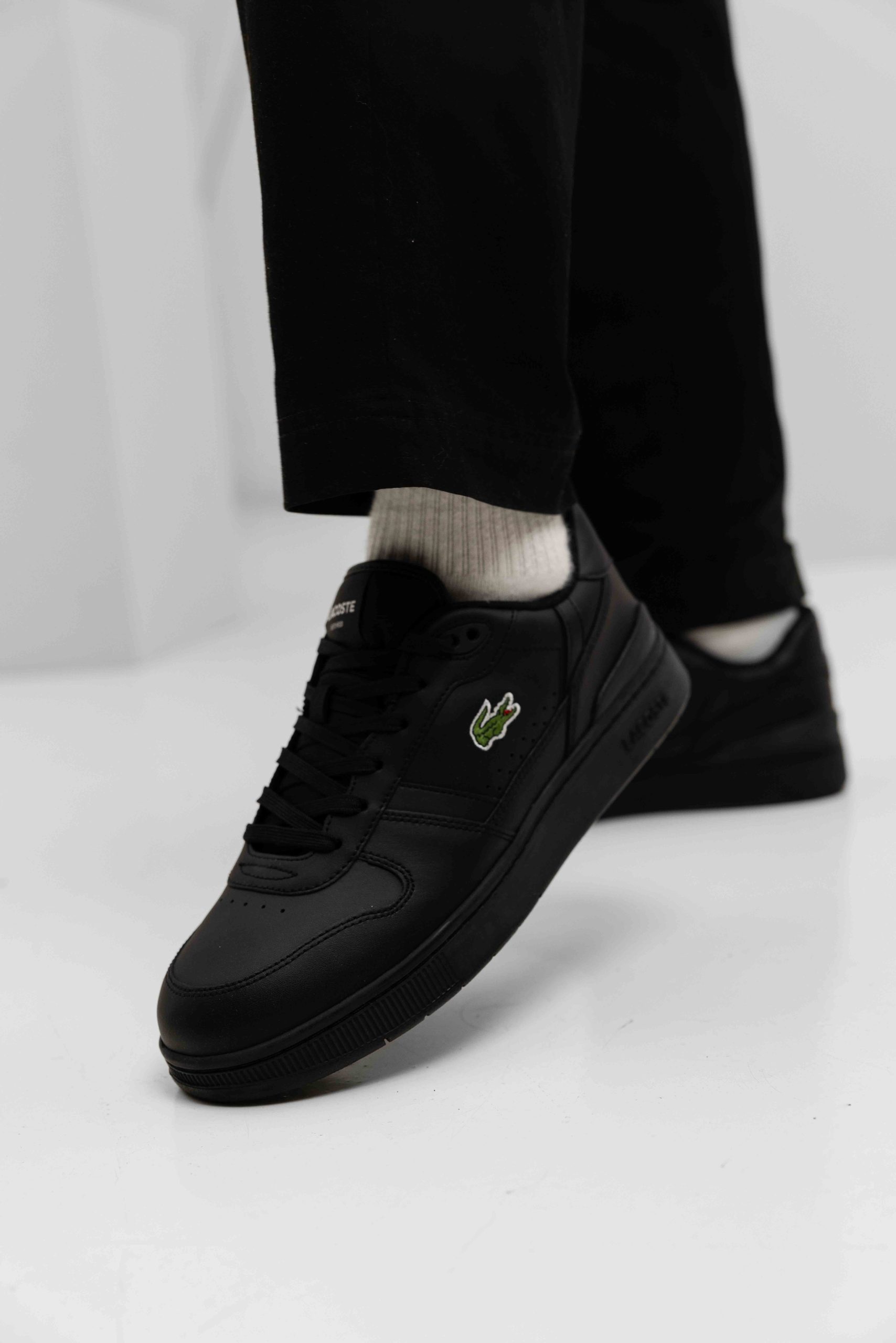 Lacoste T-Clip Sneakers Heren Zwart