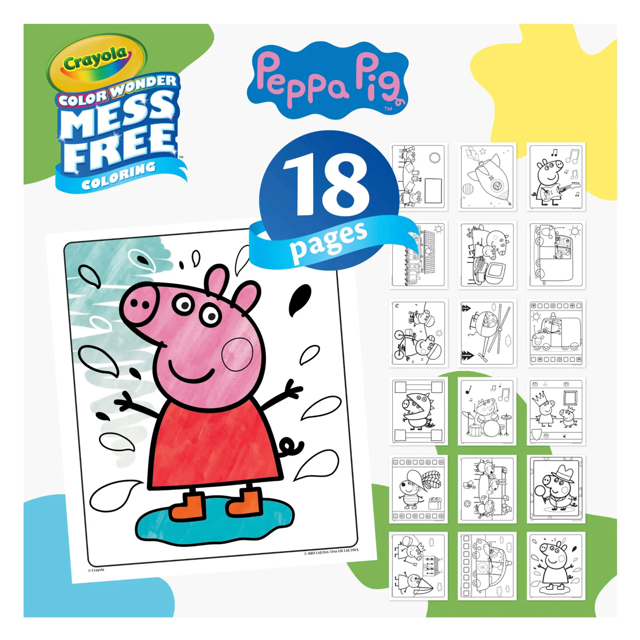 Peppa Pig Ensemble de Coloriage - Peppa Pig