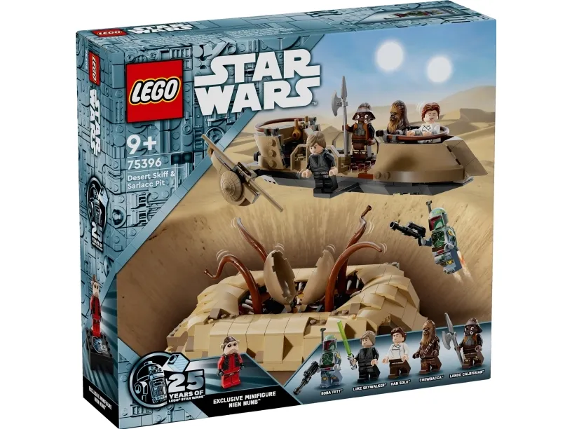 LEGO Star Wars 75396 Ørkenskib og sarlacc-hul