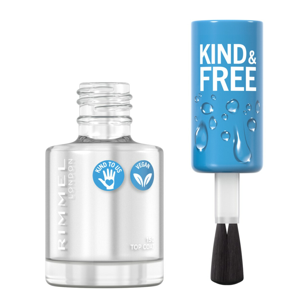 Rimmel KIND & FREE Vegan Nagellak 150 Top Coat8 ml
