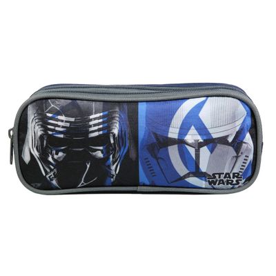 Trousse rectangulaire Star Wars - 2 compartiments - gris - Bagtrotter