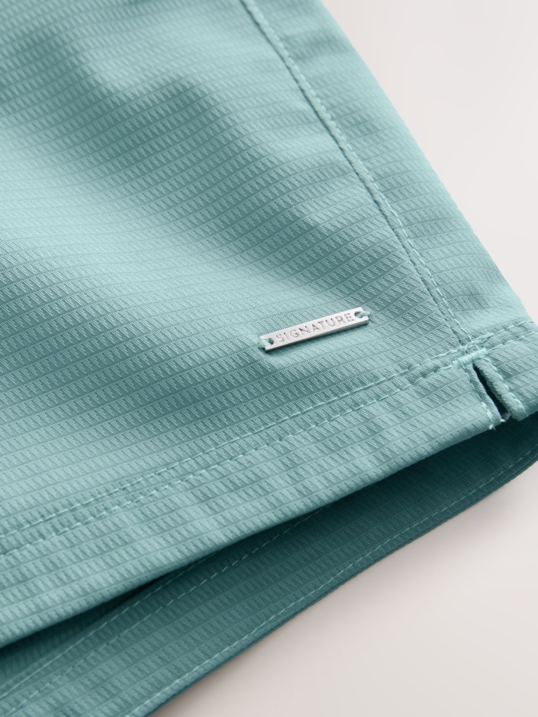 Grijs-groen - Signature Tailored zwembroek met tailleband