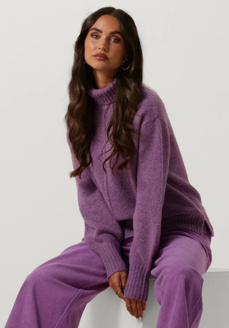 CIRCLE OF TRUST paarse circle of trust trui jules knit