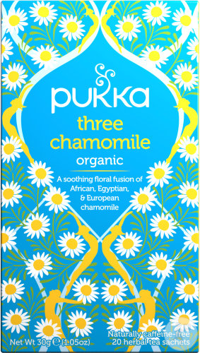Pukka Herbs Infusion Biologique Trois Camomilles 20 Sachets